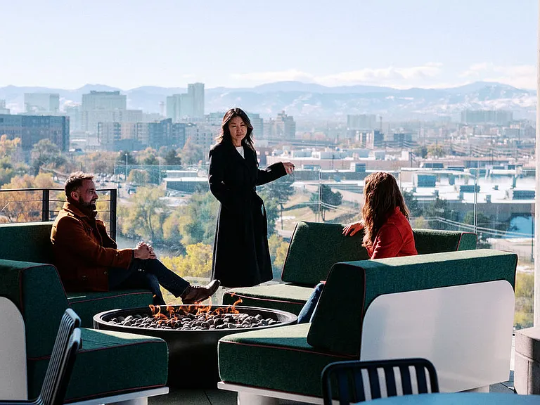 Look at that view to enjoy with your friends