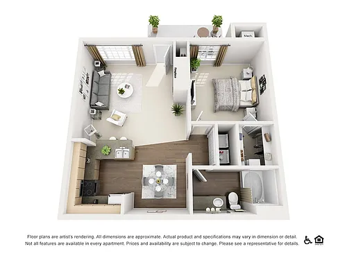 Floor plan A2 Modern