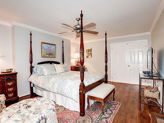 Master bedroom suite