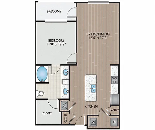 Floor plan 11F6