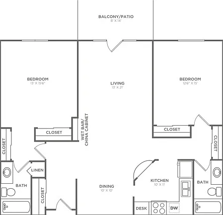 B2H | 2x2 | 1403 sq ft B2H | 2x2 | 1403 sq ft