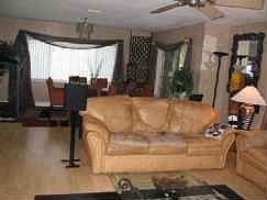Great Room with Laminate Floors