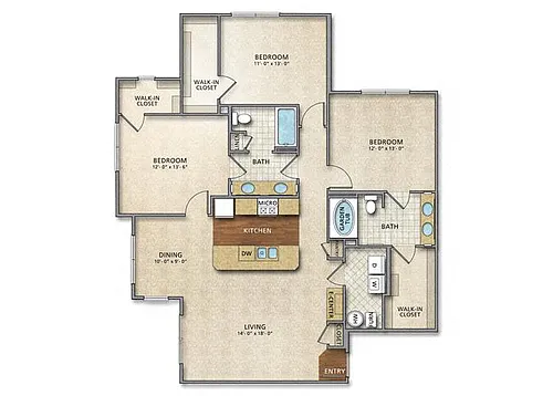 Floor plan Magnolia