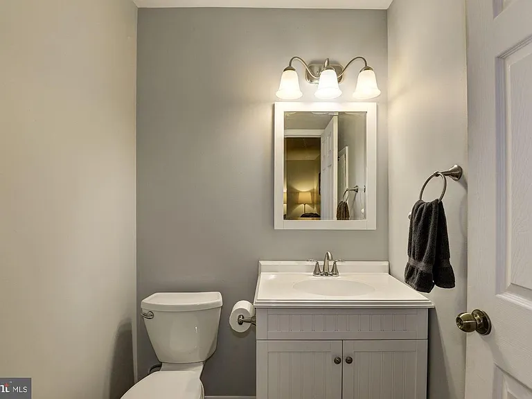 Basement bathroom