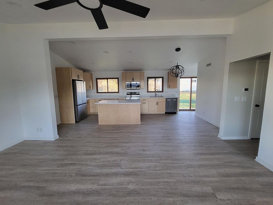 Kitchen and Living Room