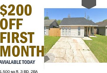 GET $200 OFF FIRST MONTH'S RENT