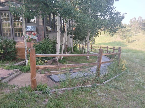 walkway leading to apartment