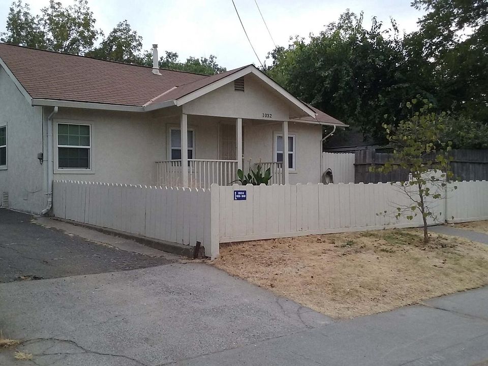 Fully fenced front yard, fresh paint, separate walk up gate.