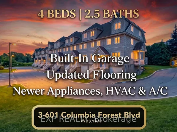 601 Columbia Forest Blvd #3, Waterloo, ON N2V 2K7