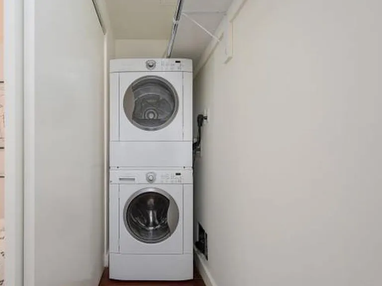 Washer & Dryer in closet