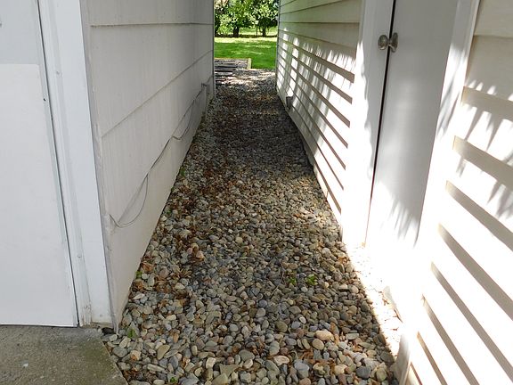 Walkway to back yard