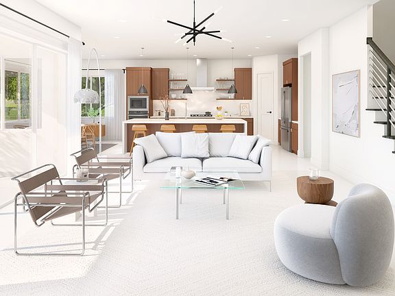 Open, airy floorplan