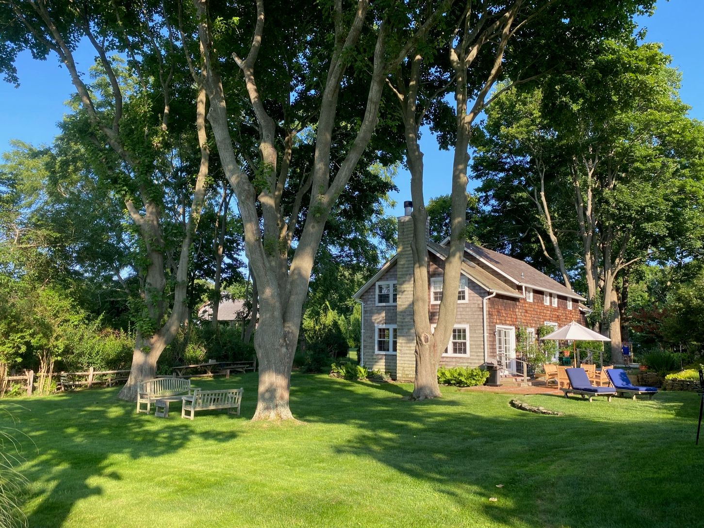  View of the house