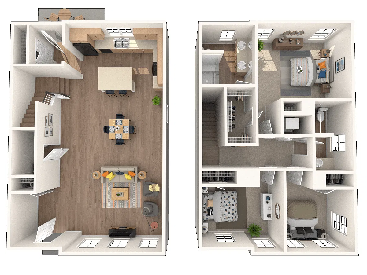 Floor plan Buist