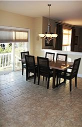 Open and Inviting Eat-In Kitchen
