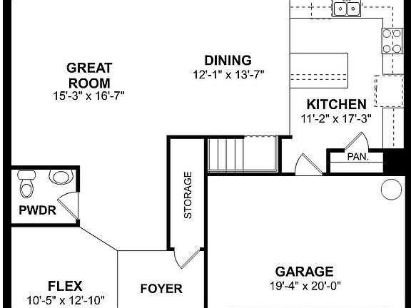 Tortuga First Floor
