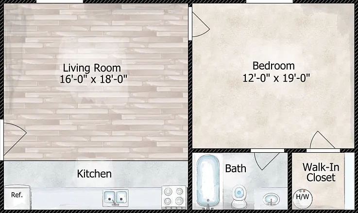 The Wyatt Floorplan Diagram