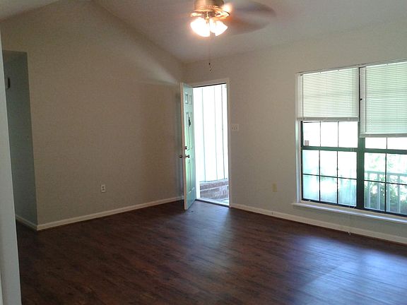 Interior View Front Entrance Door to Living Room