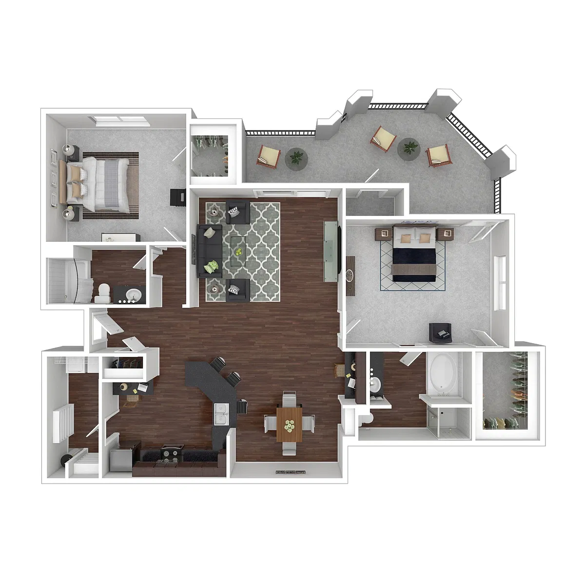 Floor plan B8
