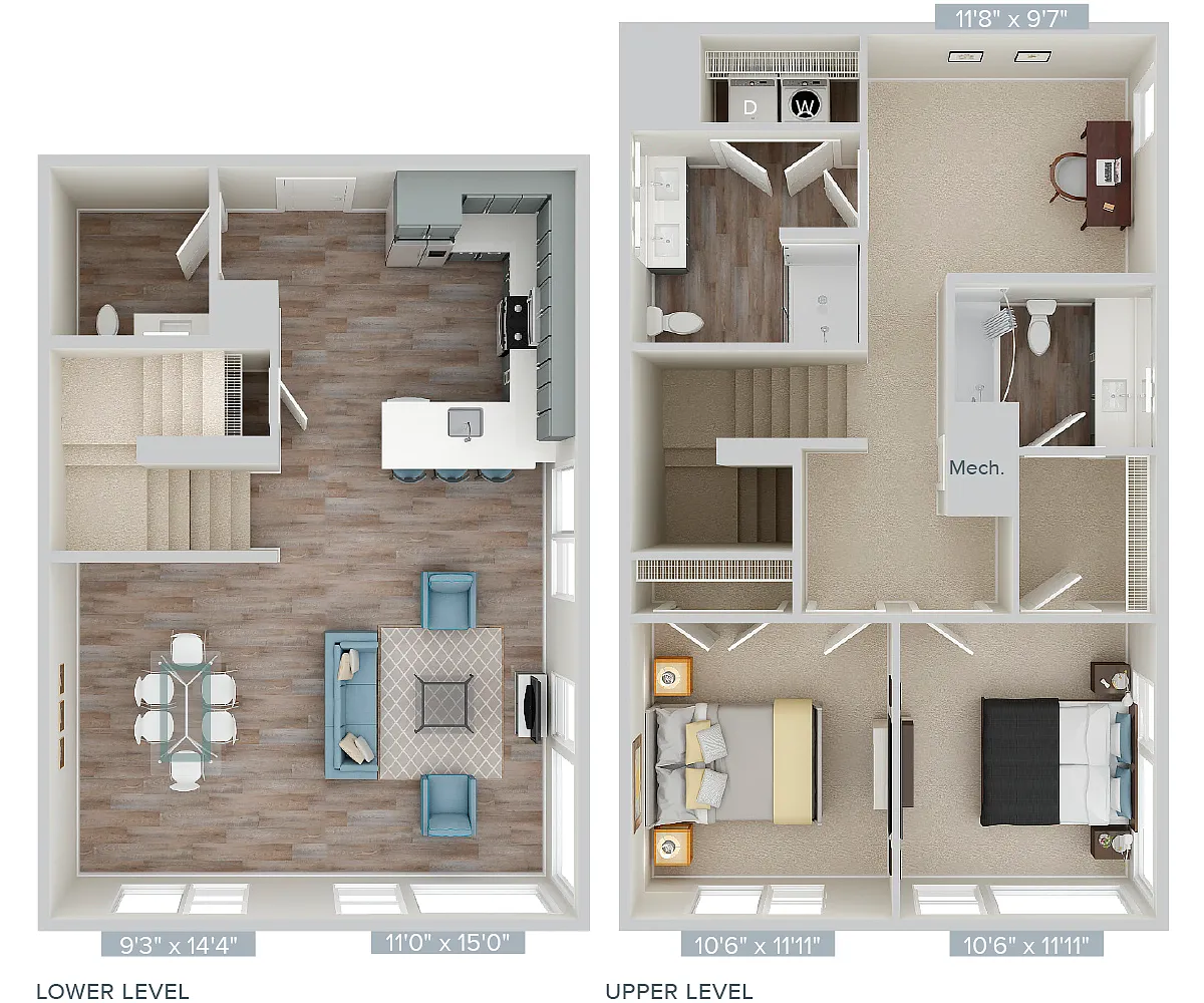 Floor plan B4TDU-3410