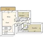 Floor plan Huntington Lake