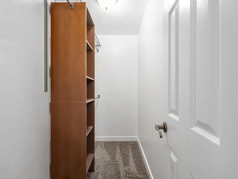 Master walk-in closet.