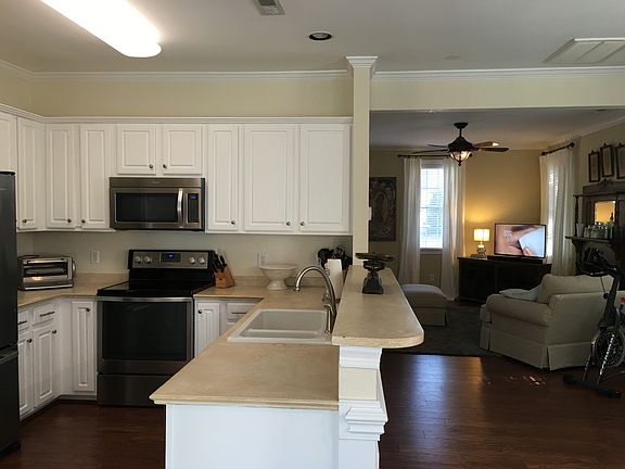 kitchen open to family room