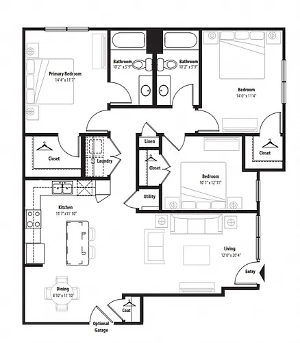 Floor plan C1