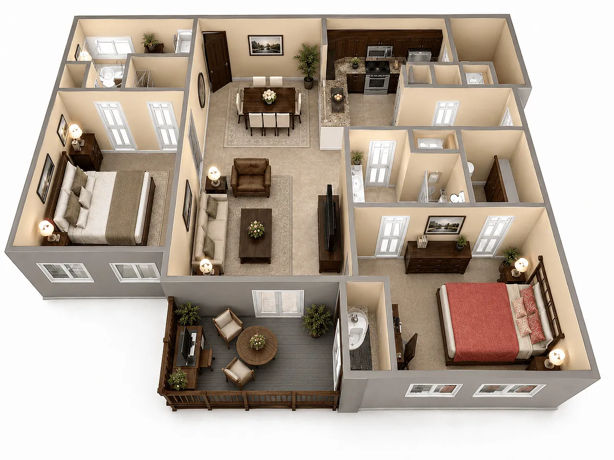 Floor plan Iberia