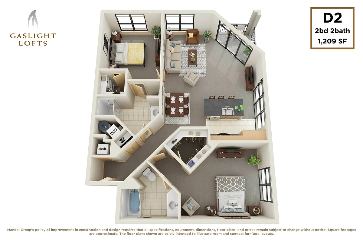 Floor plan D2