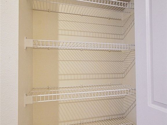 Kitchen pantry provides 6 levels of storage.