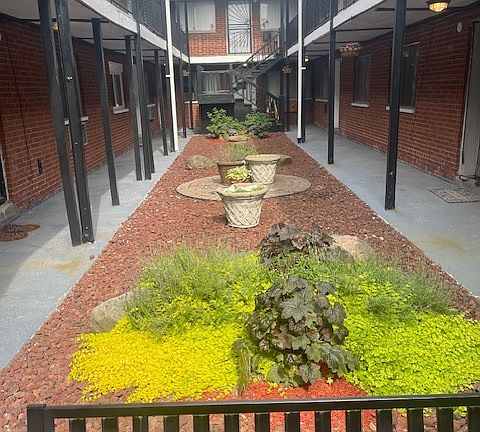 Corridor inside building