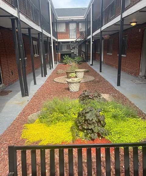 Corridor inside building