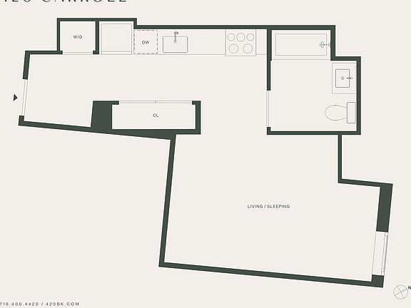 2nd image of 420 Carroll St #E702