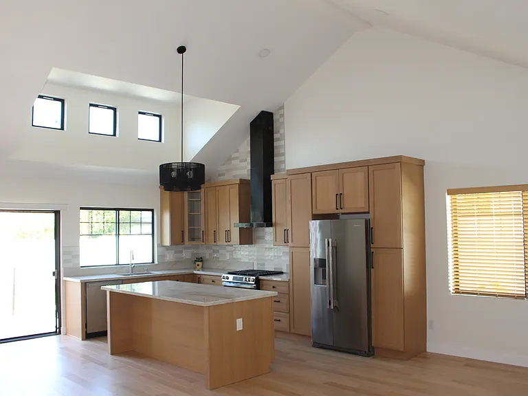 Kitchen/Vaulted Ceiling