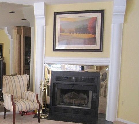 Wood Burning Fireplace