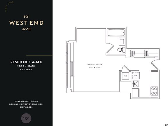 2nd image of 101 W End Ave APT 4X