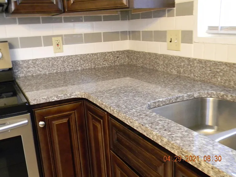 Kitchen granite counter top