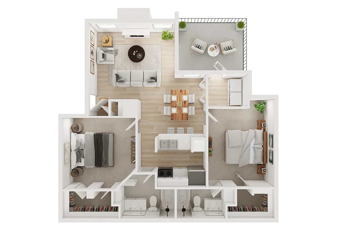 Floor plan B3