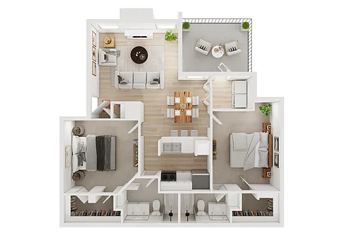Floor plan B3