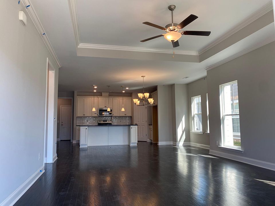 Open concept floor plan