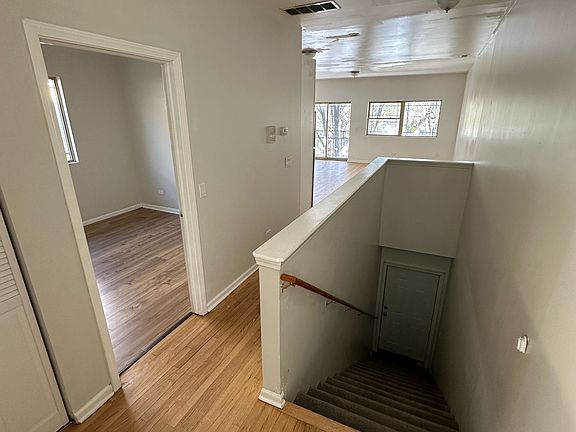 Front door entryway and hallway