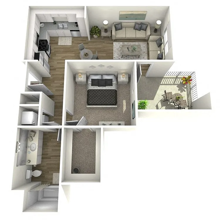 Floor plan A1R