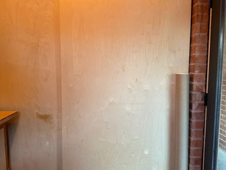 exterior home office storage closet