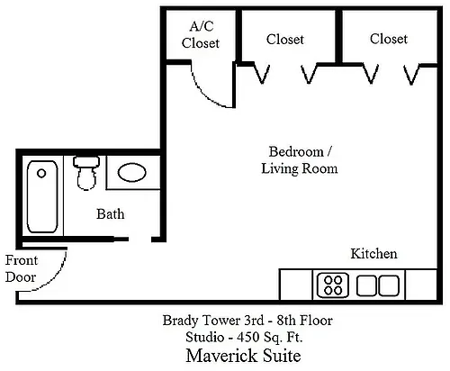 Floor plan Maverick