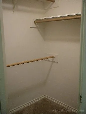 1 of 2 master closets