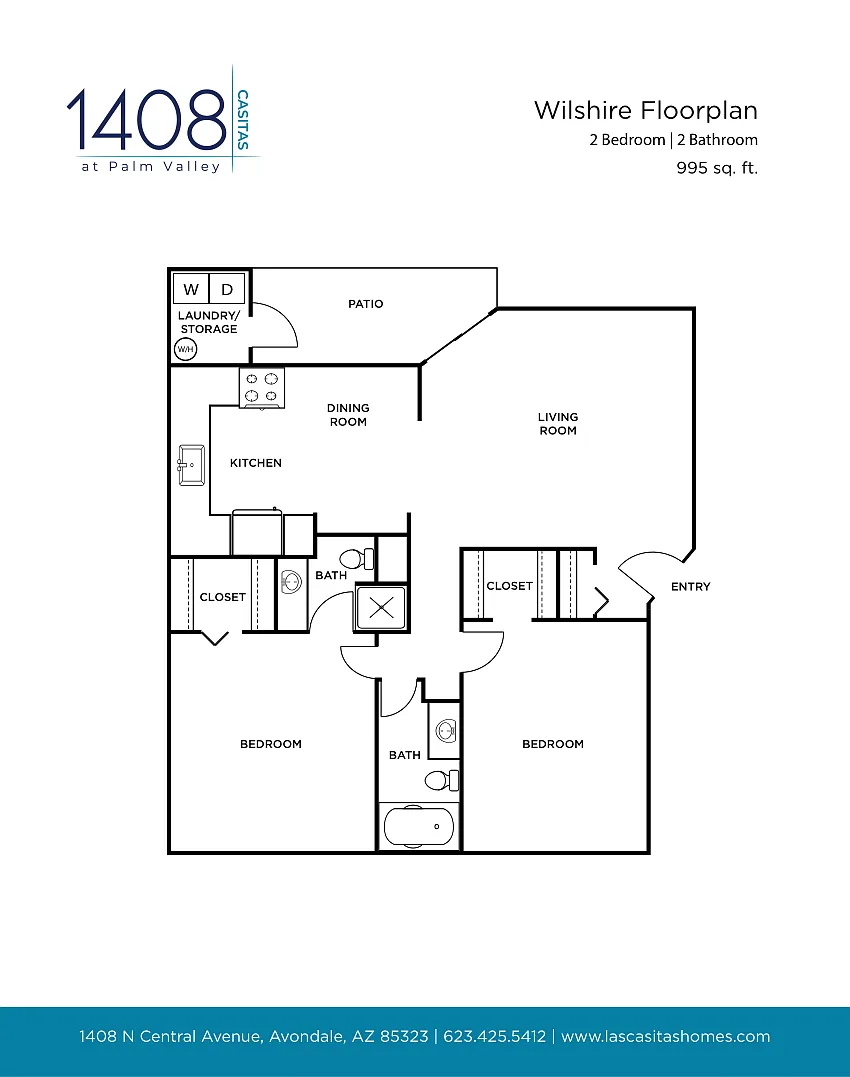 Floor plan Wilshire