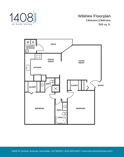 Floor plan Wilshire