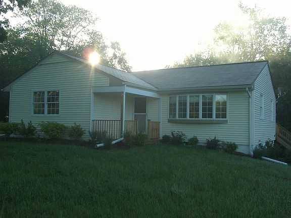 Front of house and porch