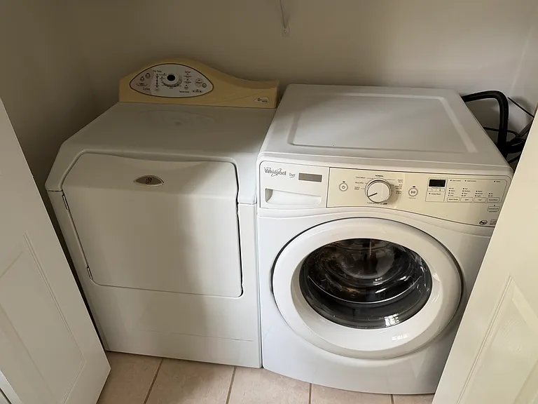 Washer and Dryer included